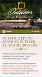 Mobile Screenshot of outdoordesignandconstruction.biz