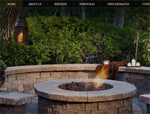 Tablet Screenshot of outdoordesignandconstruction.biz